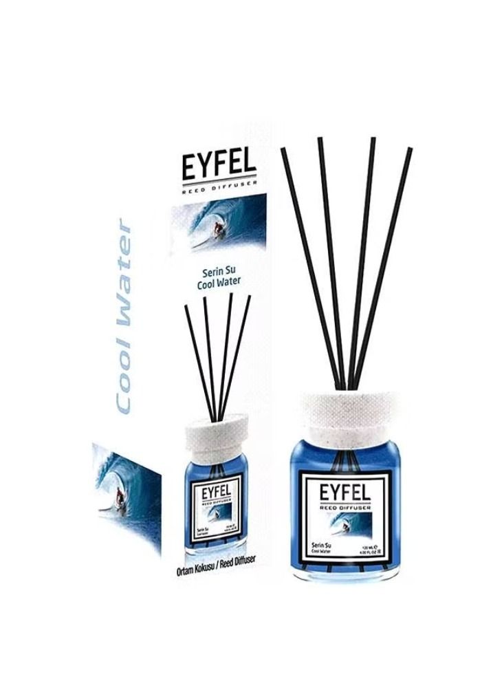 Eyfel Reed Diffuser Cool Water Room Air Freshener 120ml