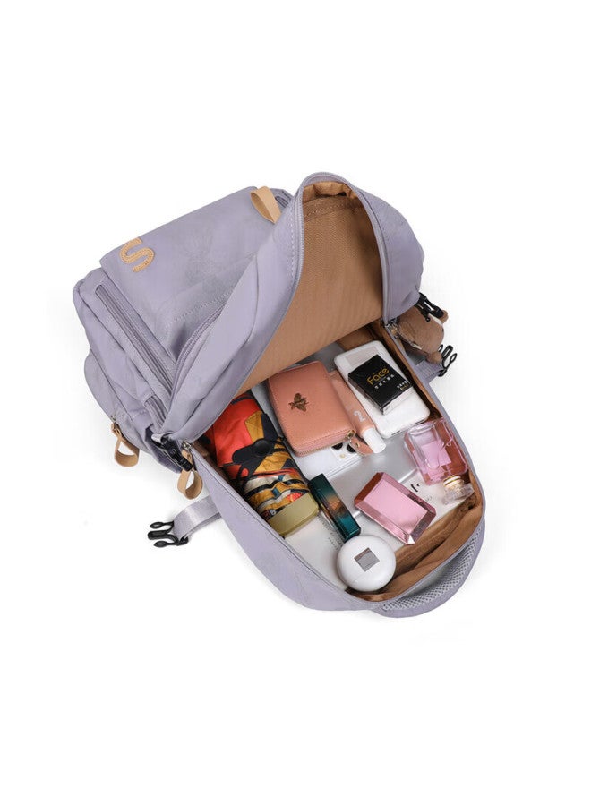 Yuyula Backpack For Women, Large Capacity School Bag For Primary, Middle And High School Students, Stylish Lightweight Travel Backpack With Laptop Compartment - Image 2