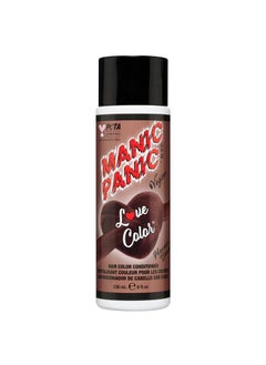 MANIC PANIC Warm Light Brown Color Depositing Conditioner  Love Color Hair Conditioner Keeps Hair Vibrant Nourished  Refreshed  Formulated with Shea Butter  Quinoa  Havana Brown 8oz