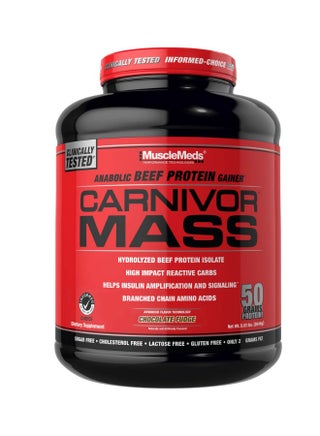 Carnivor Mass Anabolic Beef Protein Gainer Chocolate Fudge Flavor 5.83 Lbs. - pzsku/Z739701EFB4BE748CC4A1Z/45/_/1723815692/2792cc6b-c141-4f4b-9102-4519e3b29b28