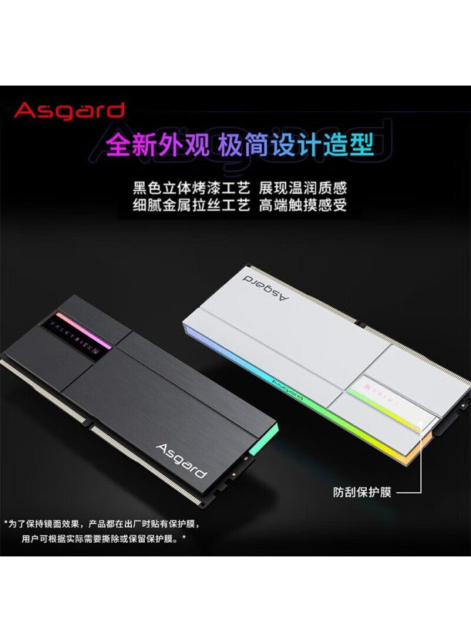Asgard 48gb Ddr5 6000 Desktop Memory Valkyrie Ii Rgb Led Cl36 Night Black