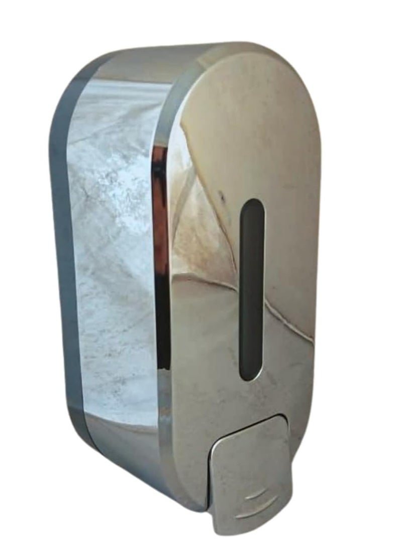 ABS Wall-mounted liquid soap and sanitizer dispenser made of ABS plastic for hand washing in the bathroom and kitchen (white, model ZY_208W, capacity 750 ml) - Image 1