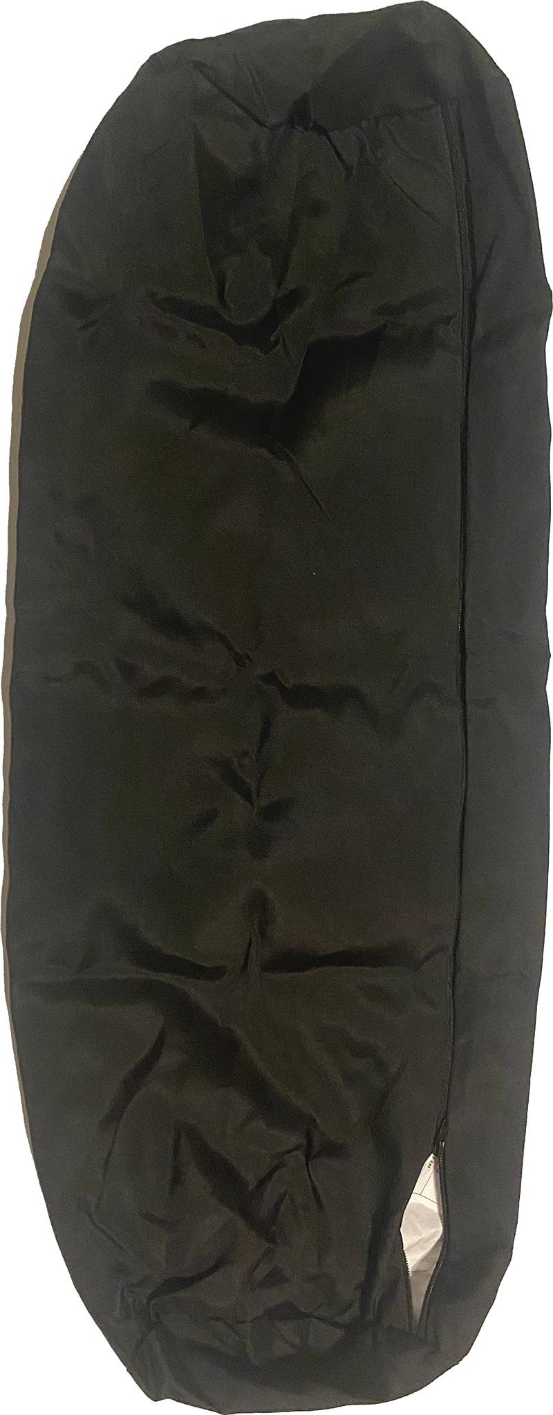 Therapists Choice Therapists Choice Bolster Cover with Zipper Closure Soft  Durable Size 6 x 27 Cover Only Bolster Not Included Black Polyester