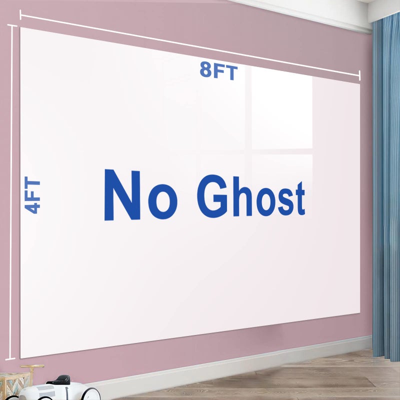 Nortix Dry Erase Wallpaper, Whiteboard Paper for Wall, White Board Sticker Roll for Wall, Dry Erase Contact Paper Stain-Proof Wall Decal, Perfect Replacement for White Board (4x8ft) - Image 1