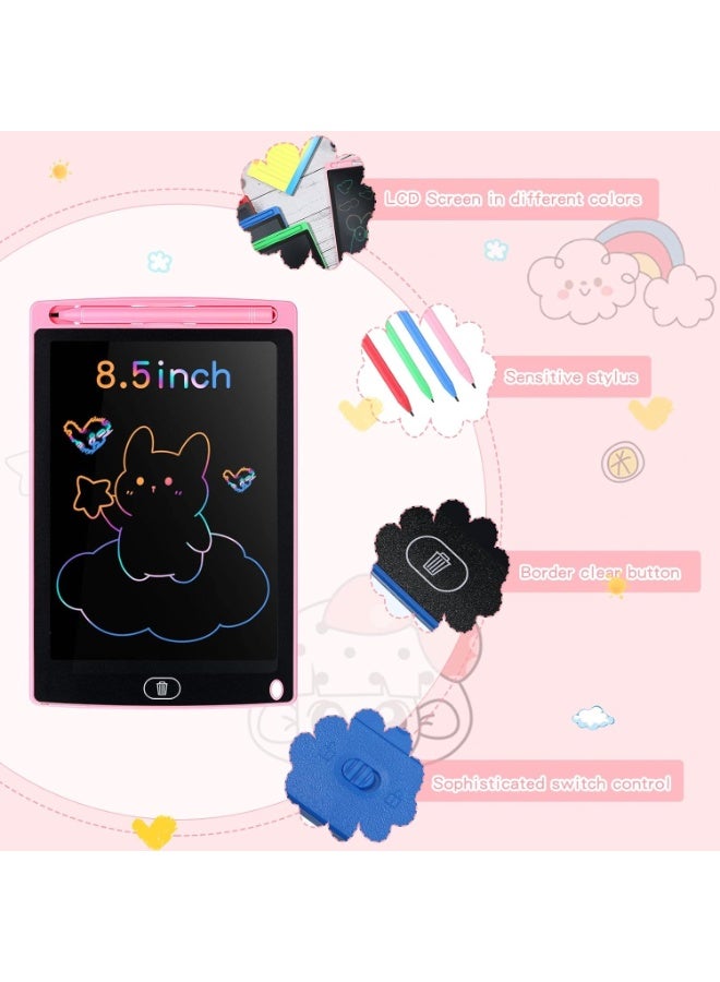 8.5 Inch LCD Writing Tablet | Kids Drawing Tablet | Electronic Doodle Board | Reusable Digital Writing Pad | Pressure Sensitive Screen | Erase Button | Portable Learning Toy UAE