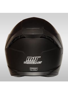 MTS M-910 Motorcycle Helmet Matte Black  - Image 4