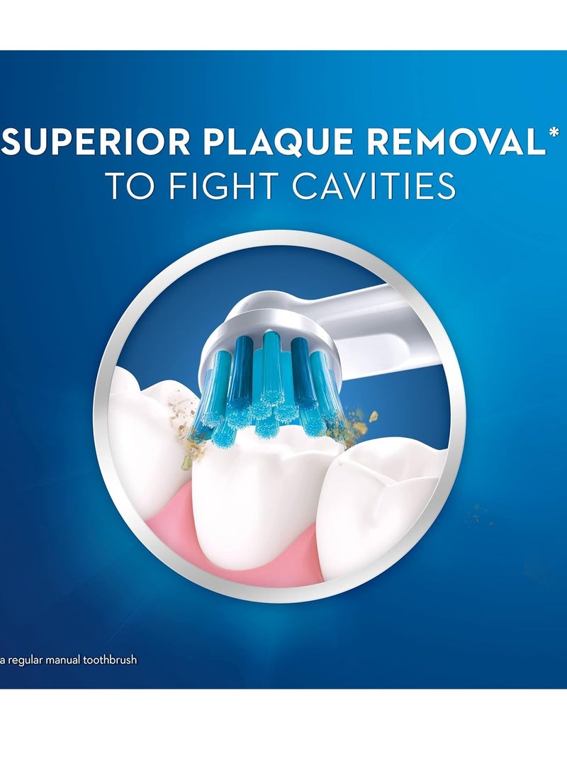 أورال بي فرشاة اسنان كهربائية للاطفال من اورال بي، لعمر 3-5 سنوات، اوتوماتيكي،فروزن - Image 4