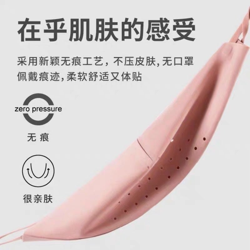 Ice Silk Seamless Mask Seamless Breathable Mask Sun Protection Uv Protection Eye Corner Thin Veil - Image 5