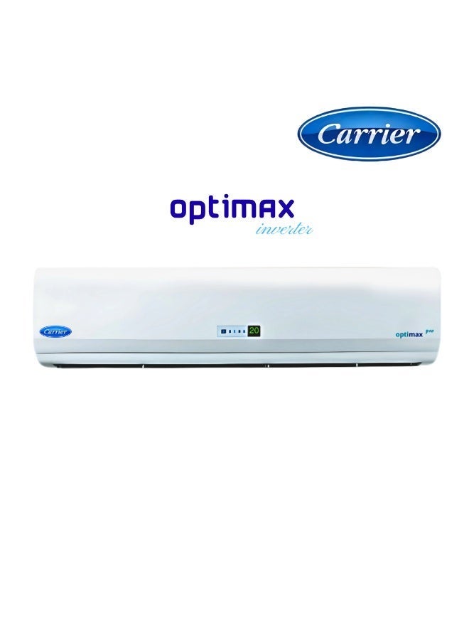 Carrier Optimax Split Air Conditioner, 4 HP Heating and Cooling, Inverter Technology Tropical Compressor, Ionizer Technology, White, 42QHABT30DN - Image 1