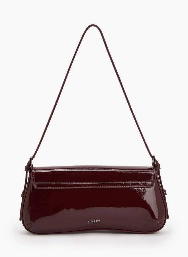 سيليست Solid Shoulder Bag With Adjustable Handle