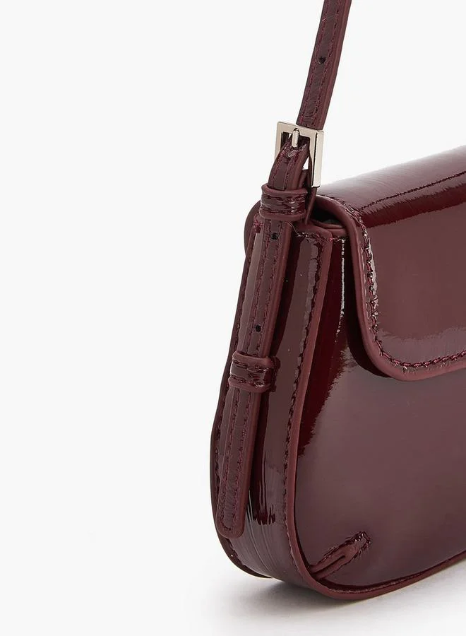 سيليست Solid Shoulder Bag With Adjustable Handle