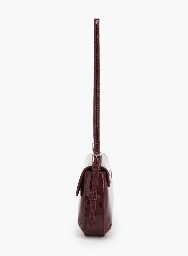 سيليست Solid Shoulder Bag With Adjustable Handle