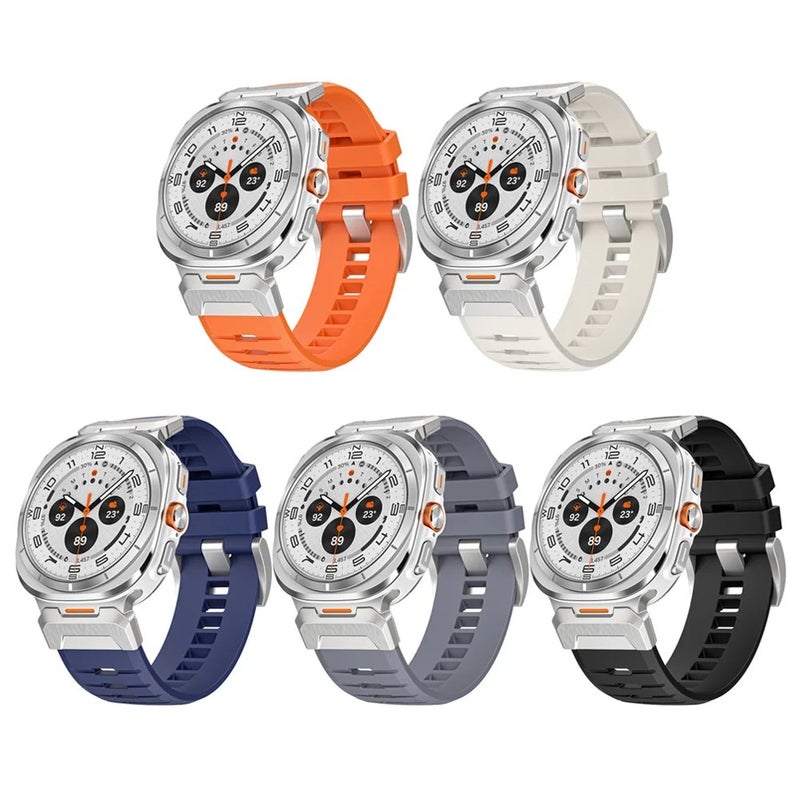 Bluejw Sports Strap Golden Sublimation Watch Bands Case for Samsung Galaxy Watch 4 5 7 Pro LV G Shock, Replaceable Watchband Set - Image 2
