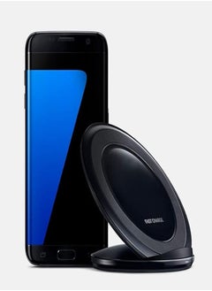 Black Qi 5mm Wireless Charging Pad Fast Charger Stand Dock For Samsung Galaxy S6 S7 S7 Edge / NOTE 5