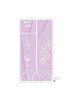 Seen Portable Prayer Mat, Folk Pattern  - Image 2