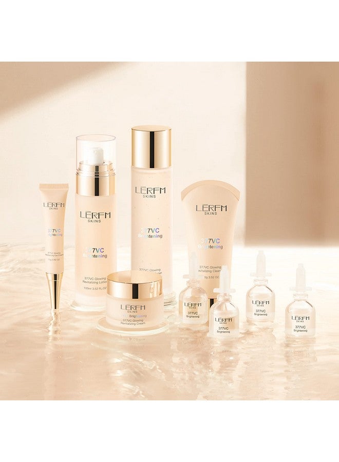 ايه اي اس تي اتش تي ايه ان واي مجموعة العناية ببشرة الوجه بالصبار والترطيب من ليرفم، مجموعة مصل الهيالورونيك للعناية بالبشرة، بشرة شبابية مشعة خالية من الكحول، مطهر ومجدد ومرطب (مجموعة 377 تسع قطع) - Image 5