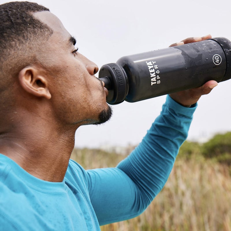 Takeya Sport 40 oz Tritan Plastic Water Bottle with Spout Lid  Premium Quality  BPA Free  Extreme Air - Image 5