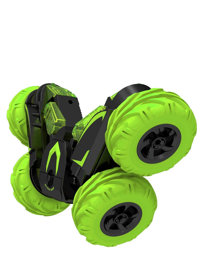 ROLL UP KIDS RC Double Flip Stunt Racing Car ,Off-Road 4WD Car, 2.4Ghz Remote Control. Double-Sided Rotating Tumbling Vehicle Flips 360 - Image 4