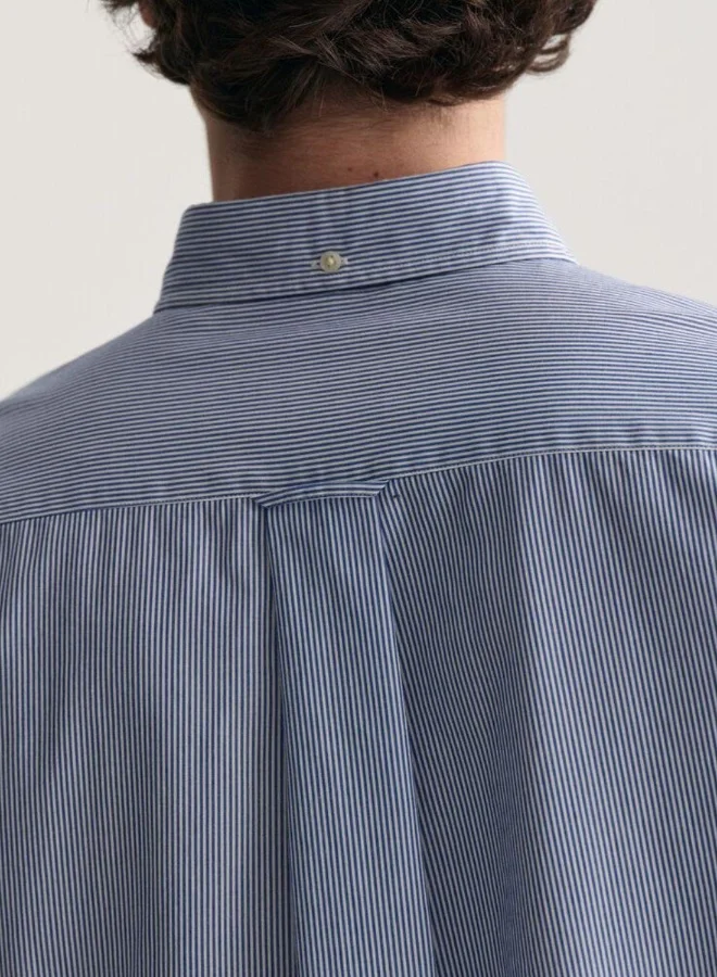 غانت Gant Regular Fit Banker Stripe Poplin Shirt