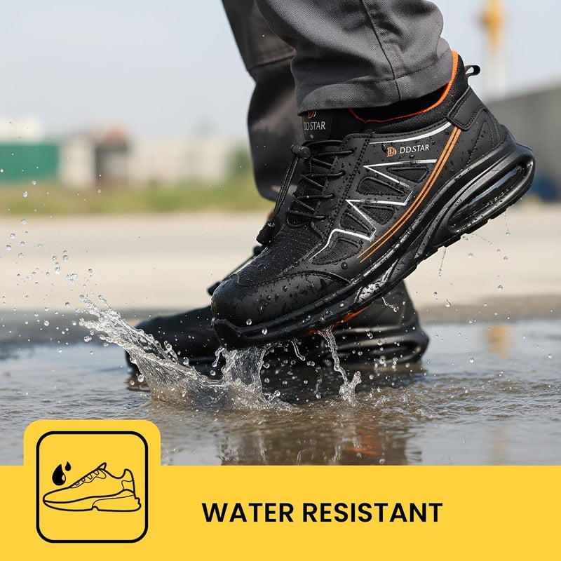 D.D.Star Steel Toe Safety for Men Lightweight Work Sneaker Comfortable Puncture Proof And Fashion For Work. - Image 5