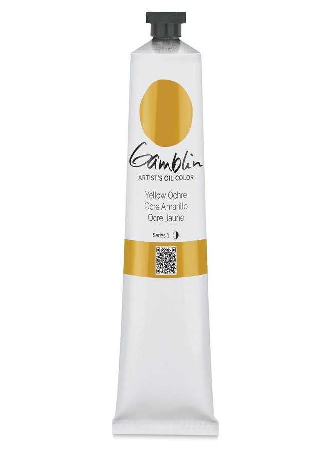 Gamblin Artist Oil Color - Yellow Ochre - 150 ml Tube
