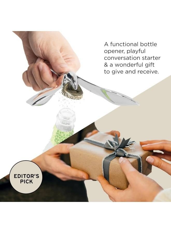 2 pcs Bird bottle opener, creative tumbler balance bird ornament, fish mouth design beer bottle opener, home bar decorations - Image 5