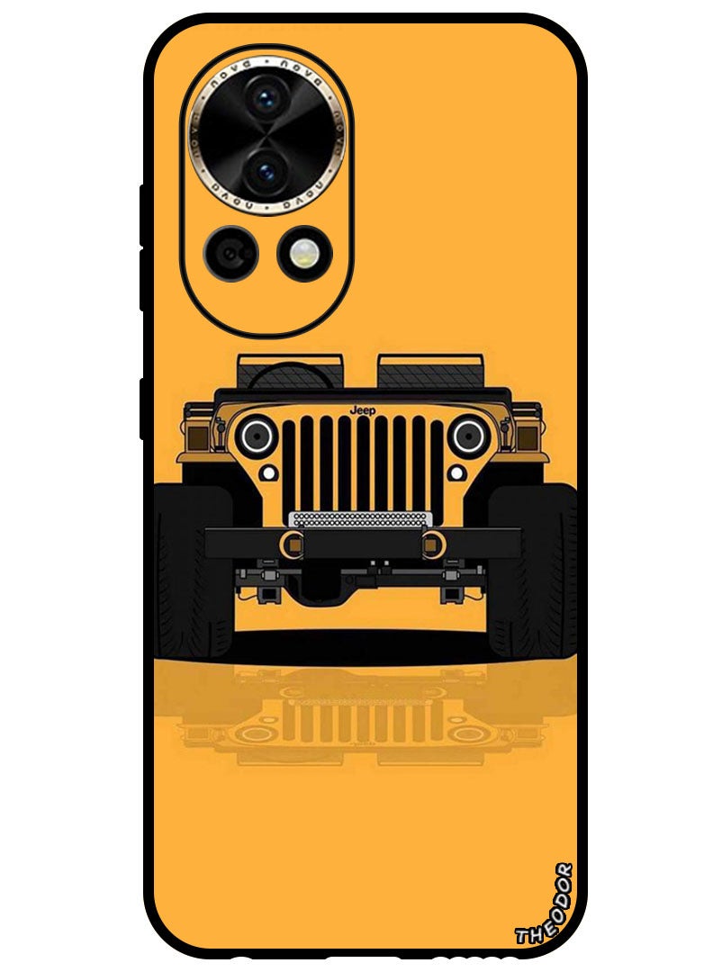 Theodor Protective Case Anti Scratch Shock Proof Bumper Cover For Huawei Nova 12 Pro Jeep Minimal - Image 1