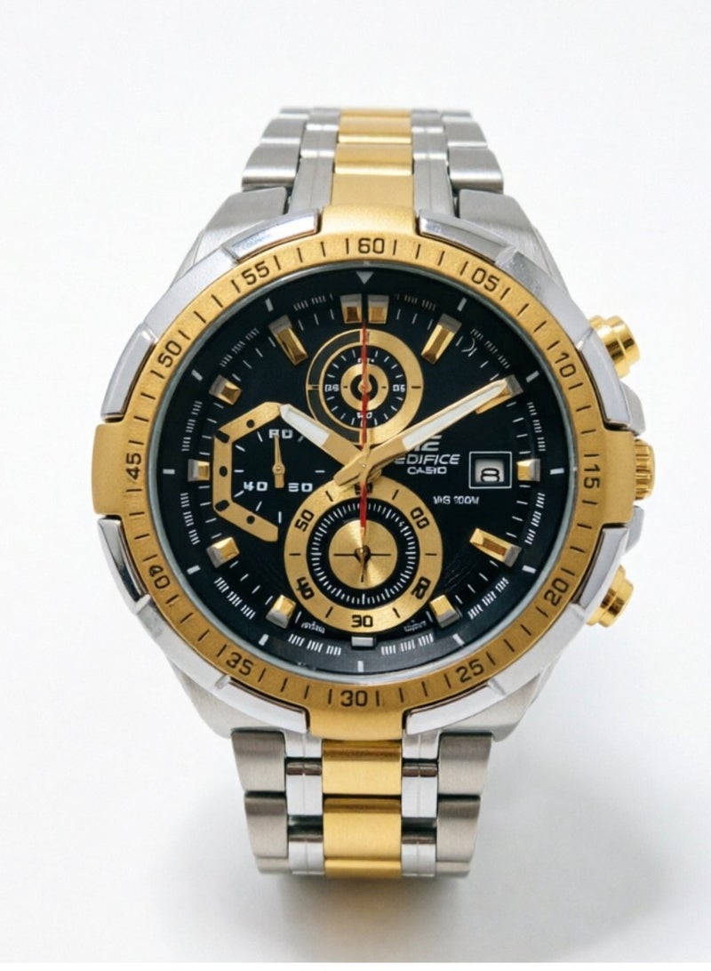 CASIO Men Stainless Steel Chronograph Wrist Watch EFR-539SG-1AVUDF - Image 1