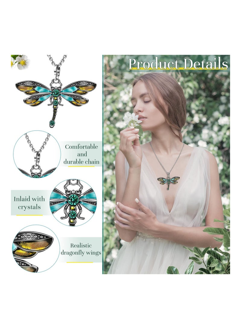 SYOSI 6 Pieces Bohemian Jewelry Bohemian Necklace for Women Pendant Colorful Enamel Necklace Vintage Multilayer Necklace Enamel Ethnic - Image 2