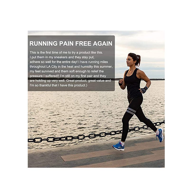 SOLARAE 3 أزواج من وسادات كعب مريحة لنعال الأحذية، قبضة مريحة للأحذية الكبيرة والأحذية الفضفاضة، لحماية الكعب من الفقاعات وآلام الكعب، بطانات واقية للرجال والنساء - Image 5