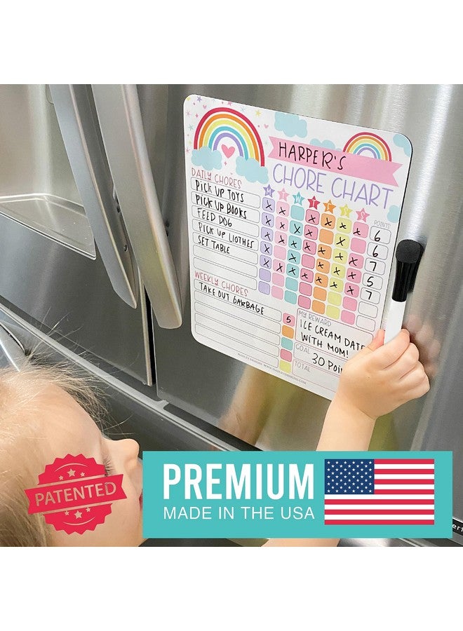Hadley Designs Rainbow Chores Chart For Kids - Reward Chart For Kids, Magnetic Chore Chart For Kids Good Behavior Chart For Kids At Home, Kids Chore Chart Toddler Chore Chart Chore Board, Kid Chore Charts - Image 4