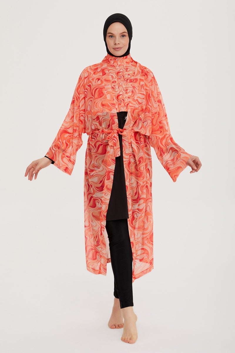 Remsa Mayo Remsa Swimsuit Remsa Modest Swimsuit Over Single Kaftan Kimono Pareo RP007 Melis  - Image 4