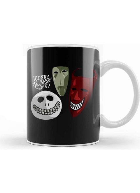 Print Shop Games Kidnap Mr Sandy Claws Mug Porcelain