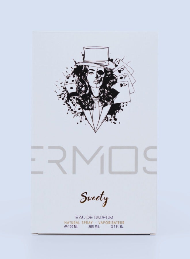 Hermoso نجاتي هيرموسو سويتي أو دي بارفان 100 مل - عطر فاخر للنساء برائحة الفواكه والزهور - Image 5