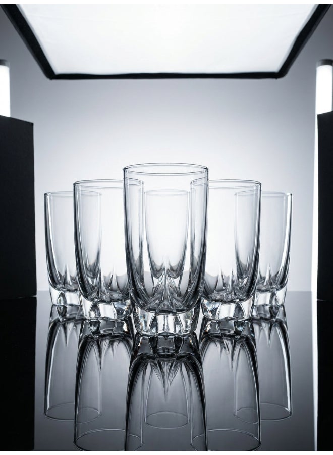 Luminarc Lisbonne 6 Piece Tumbler 330ml Drinking Set For Juice, Water, Soft Drinks, Hard Drink, Hot Beverages - Image 5