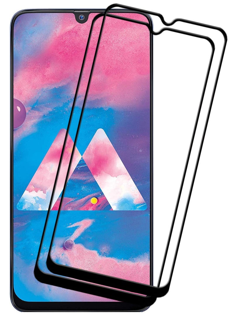 ACLIX 2 Pieces Antistatic ESD Dustproof Premium Quality High Definition Tempered Glass Screen Protector Designed For Samsung Galaxy M30 - Image 1