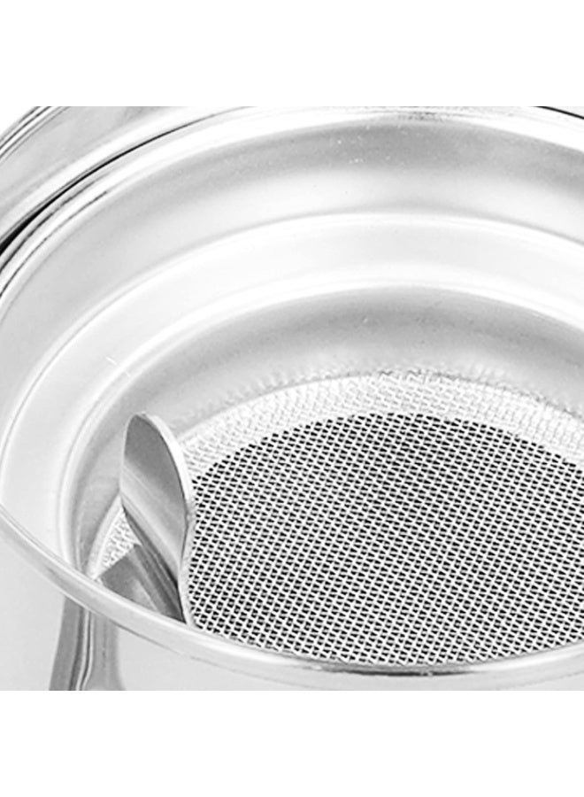 ابريق من الستانلس مع مصفاة شبكية دقيقة مع غطاء مقاوم للغبار - Image 5