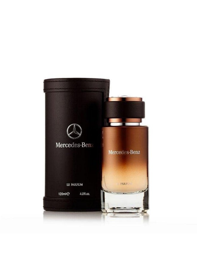 Mercedes-Benz Mercedes Benz Le Parfum Perfume for Men EDP Spray 4.0oz 120ml in Leather Case  - Image 3