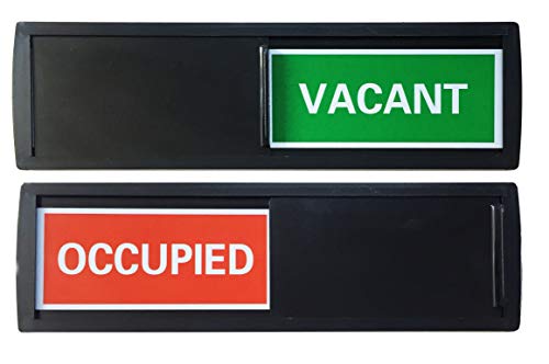 DISH NANNY Occupied/Vacant Sign With Unique Mounting for Restrooms at Offices, Retail, Commercial (Do Not Disturb Sign, Restroom Sign, Office Sign, Conference Sign, Vacant Sign, Occupied Sign) - Image 2