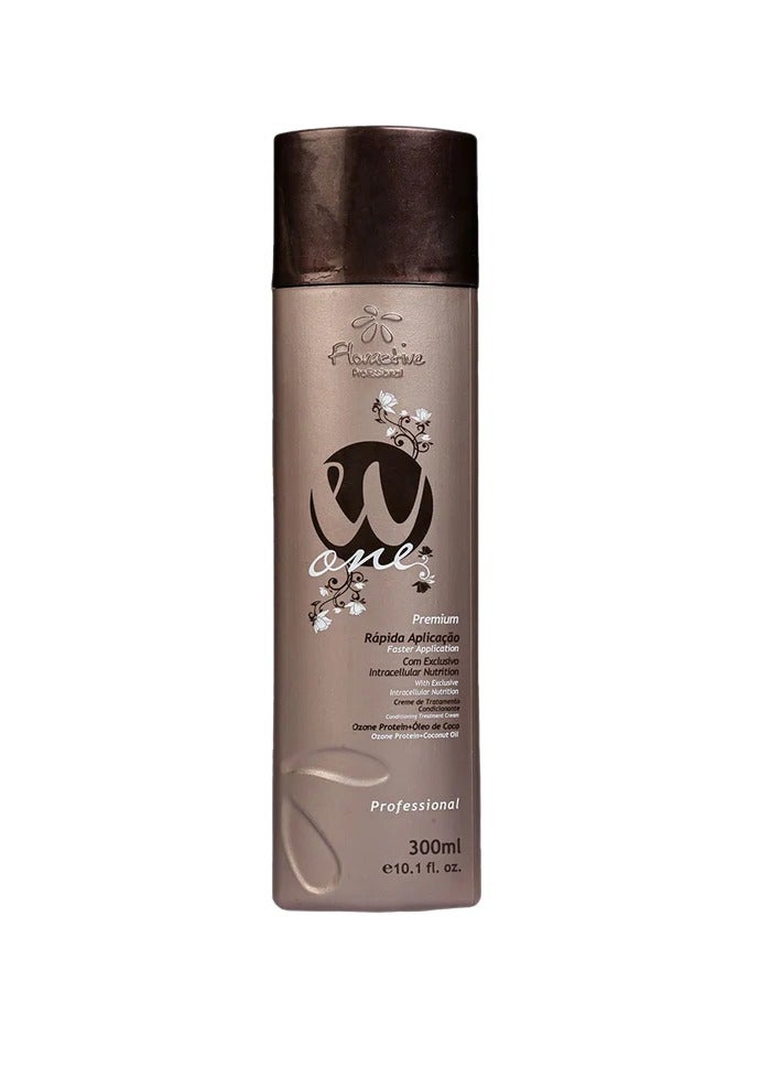 Floractive W One Nano Protein Hair Straightening: 300ml All-in-One Solution for Effortless Straightening - Image 1