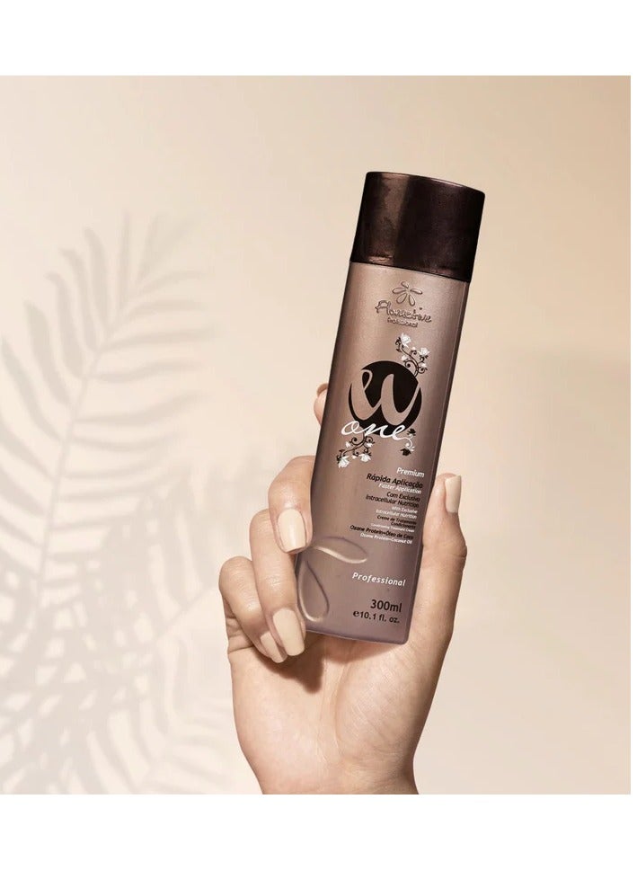Floractive W One Nano Protein Hair Straightening: 300ml All-in-One Solution for Effortless Straightening - Image 4