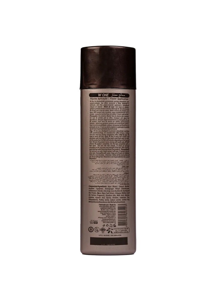 Floractive W One Nano Protein Hair Straightening: 300ml All-in-One Solution for Effortless Straightening - Image 2