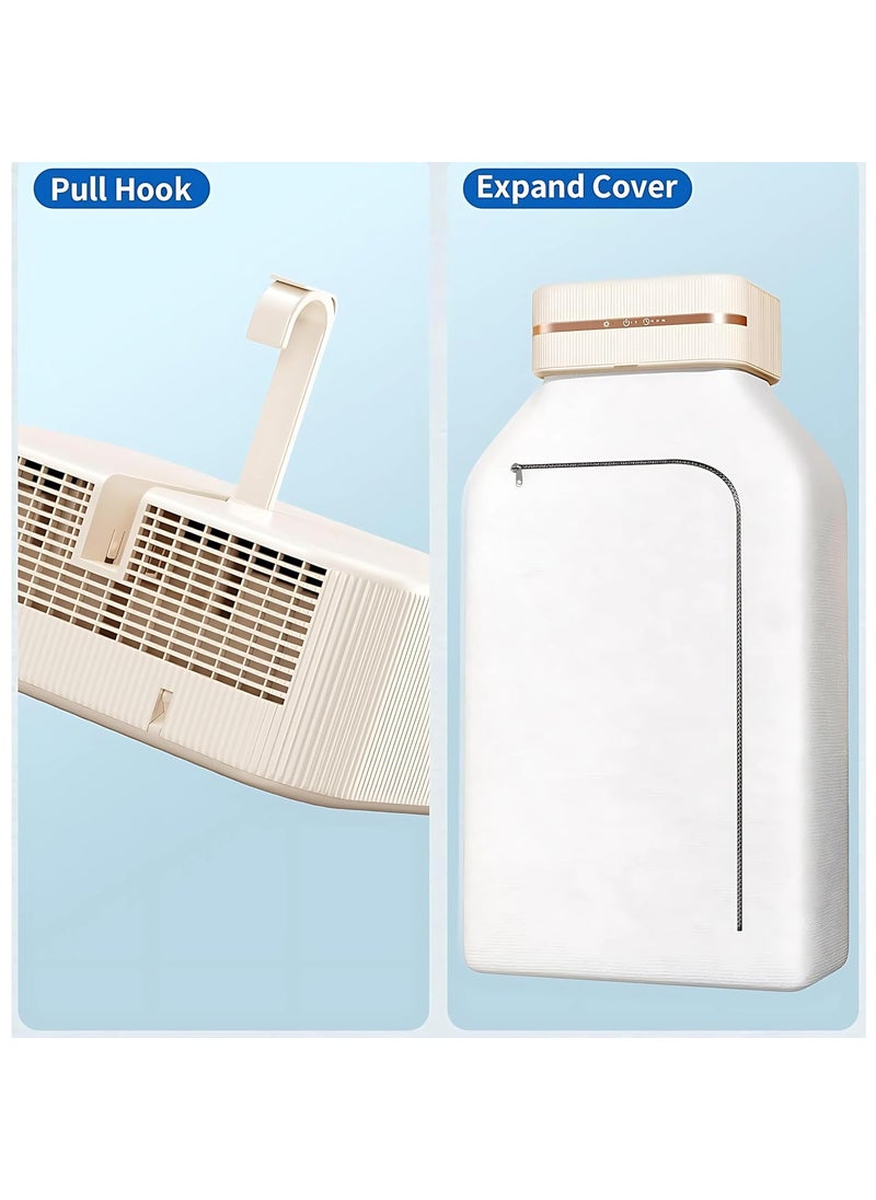 SUNCHHAYA SUNCCHAYA Cloth Dryer Machine Portable Cloth Drying Machine with UVTimerAutomatic ShutOff Cloth Dryer Machine Mini Dryer for Baby Clothing Underwear Camping Business Trip  - Image 4