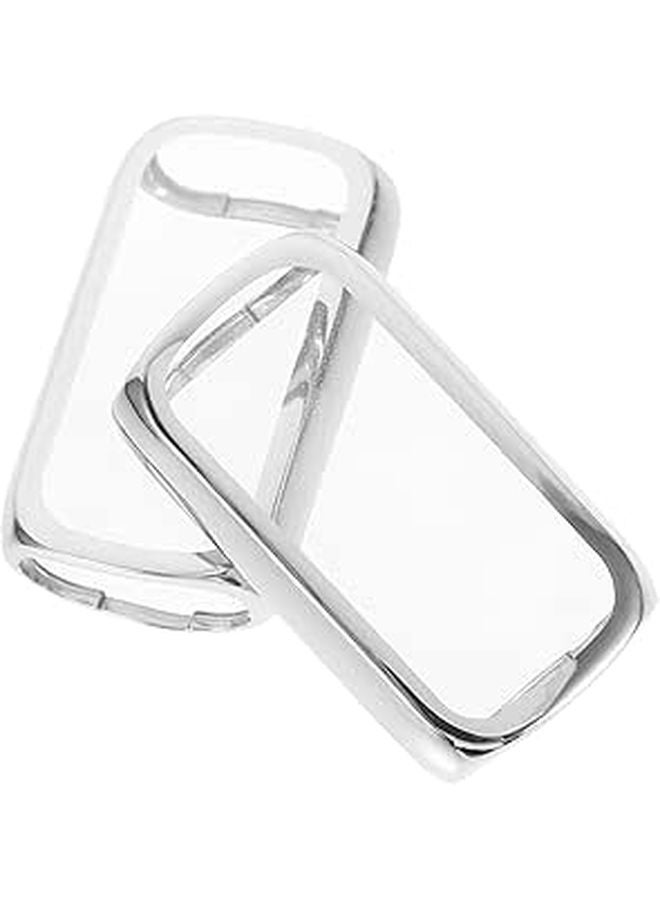 2Pcs TPU Protective Case For Fitbit Gel Watch Full Coverage Anti Scratch Lightweight - Image 1