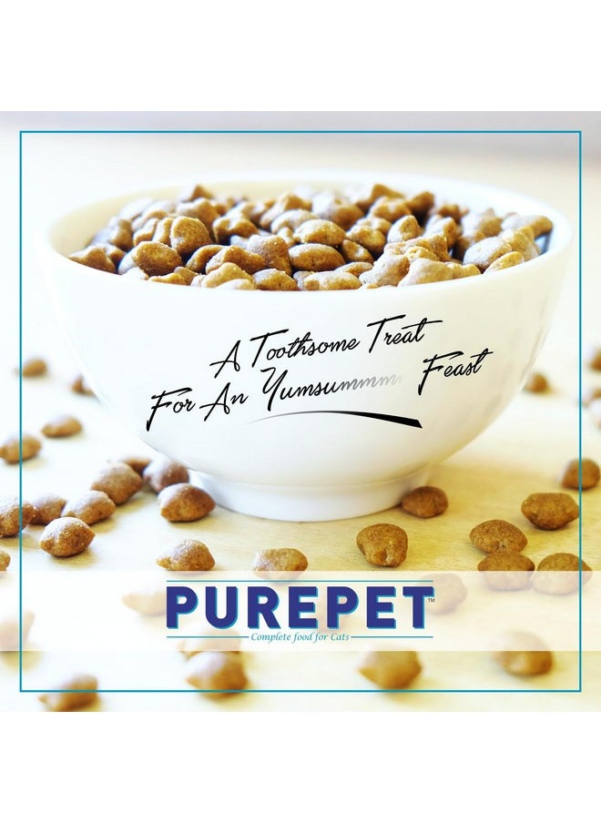 PUREPET Adult Dry Cat Food Ocean Fish Flavour, 1 Kg Pack  - Image 4
