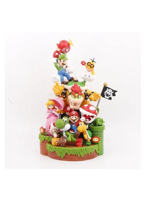 Mario All Characters Diorama STL
