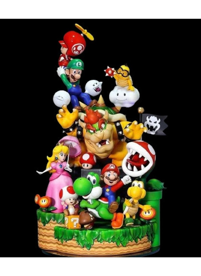 null - Mario All Characters Diorama STL - Image 1