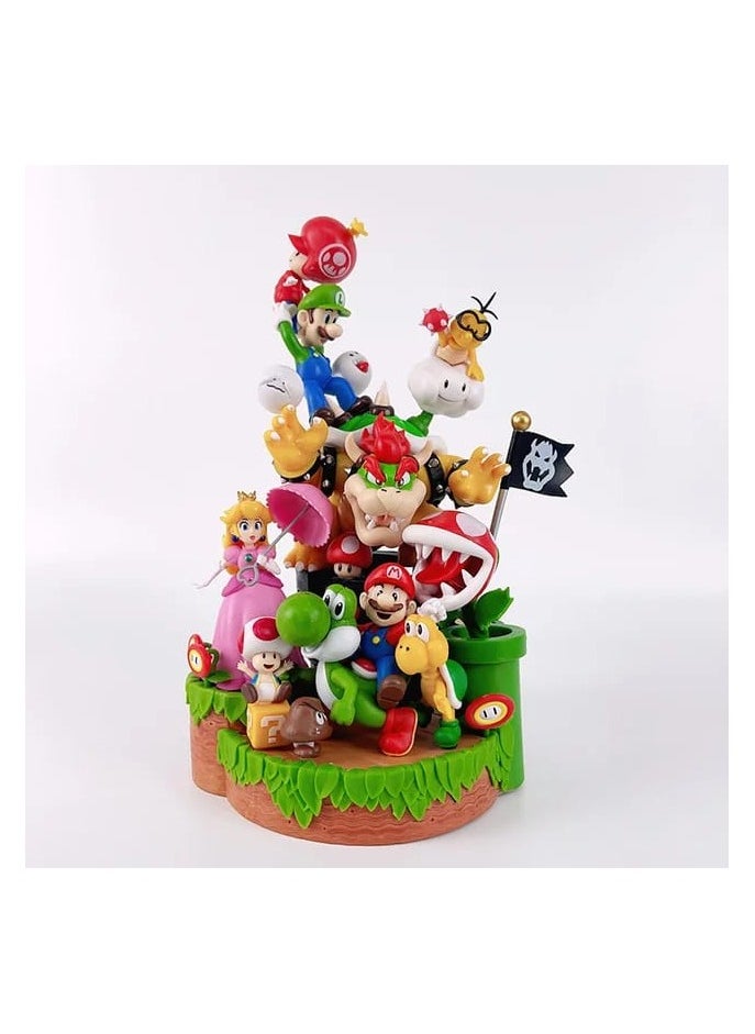 null - Mario All Characters Diorama STL - Image 1