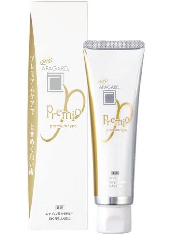 Apagard ® Premio Sangi'S Nanohydroxyapatite Toothpaste For Naturally Whiter Teeth No Fluoride Premium Type 100G3.5 Oz Double Mint Flavor - Image 1