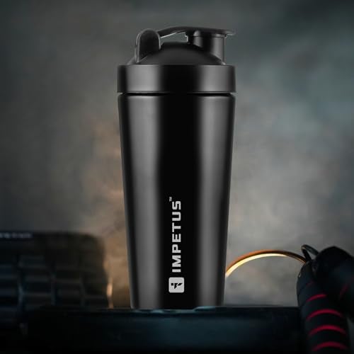 IMPETUS Stainless Steel Protein Shaker for Gym 750ml, Sipper Bottle, Workout Accessories for Men - Image 5